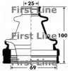 FIRST LINE FCB2902 Bellow, driveshaft